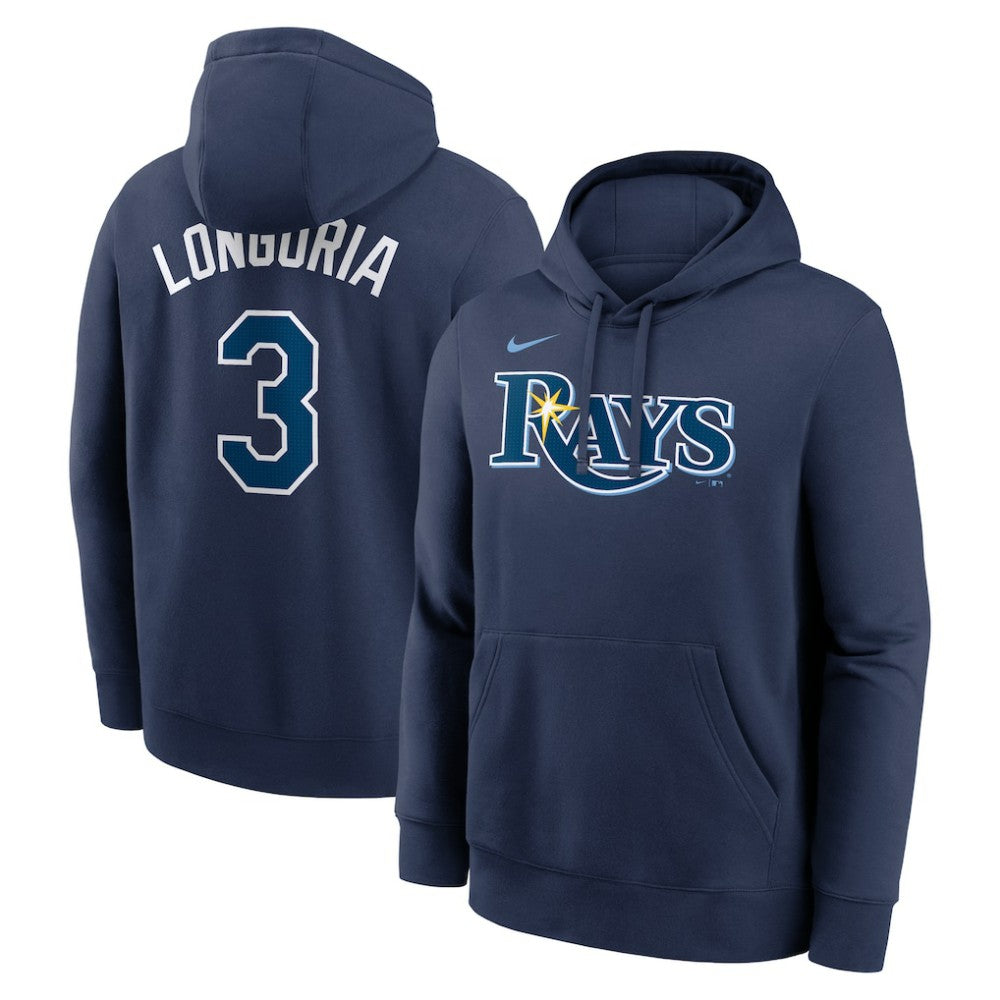 Evan Longoria Tampa Bay Rays Nike Player Name & Number Club Pullover Hoodie Online