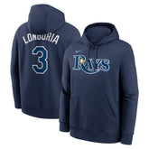 Evan Longoria Tampa Bay Rays Nike Player Name & Number Club Pullover Hoodie Online