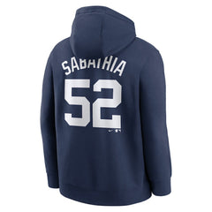CC Sabathia New York Yankees Nike Retired Player Name & Number Club Pullover Hoodie Discount