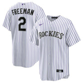 Tyler Freeman Colorado Rockies Nike Home Replica Jersey for sale
