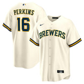 Blake Perkins Milwaukee Brewers Nike Home Replica Jersey for sale