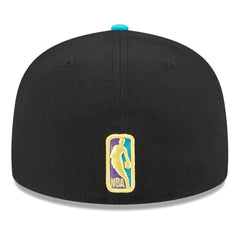 New Era Philadelphia 76ers Arcade Scheme 59FIFTY Fitted Hat Black/Turquoise