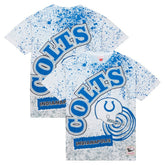 Indianapolis Colts Team Burst Sublimated T-Shirt - White - Mitchell & Ness