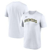 Milwaukee Brewers Nike New Legend Wordmark Dri-FIT T-Shirt Online