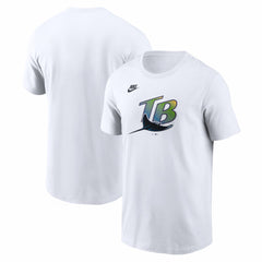 Tampa Bay Rays Nike Cooperstown Collection Logo T-Shirt for sale