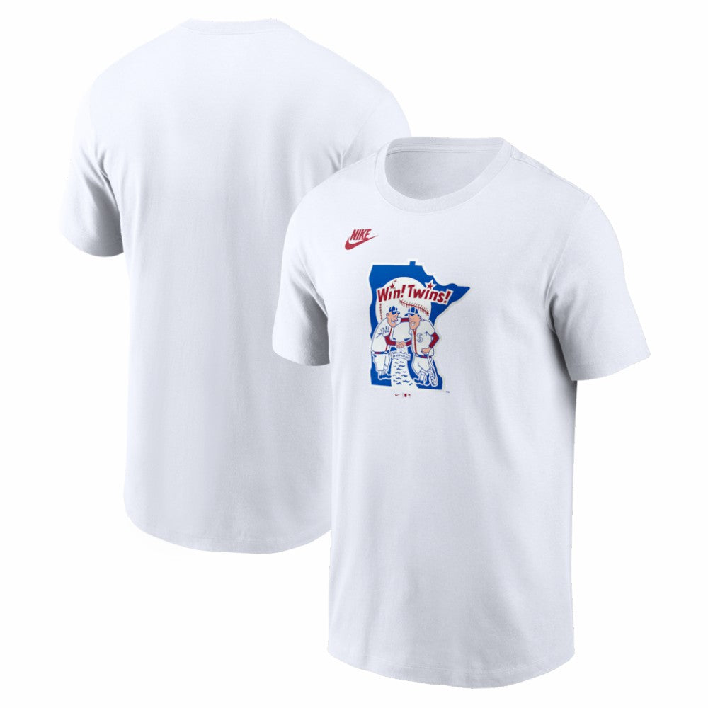 Minnesota Twins Nike Cooperstown Collection Logo T-Shirt Sale