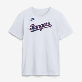 Texas Rangers Nike Cooperstown Collection Wordmark T-Shirt Discount