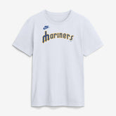 Seattle Mariners Nike Cooperstown Collection Wordmark T-Shirt Discount