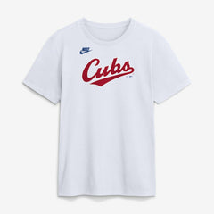 Chicago Cubs Nike Cooperstown Collection Wordmark T-Shirt for sale
