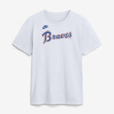 Atlanta Braves Nike Cooperstown Collection Wordmark T-Shirt for sale