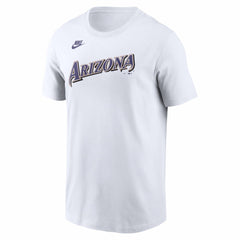 Arizona Diamondbacks Nike Cooperstown Collection Wordmark T-Shirt Outlet