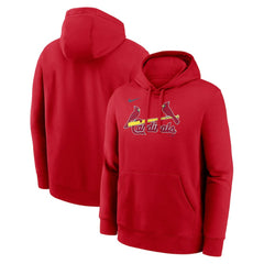 St. Louis Cardinals Nike Dri-Fit Club Hoodie Outlet
