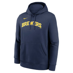 Milwaukee Brewers Nike Dri-Fit Club Hoodie Near Me