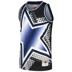 Dallas Cowboys Big Face 7.0 Fashion Tank Top - Black - Mitchell & Ness