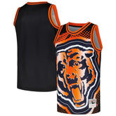 Chicago Bears Big Face 7.0 Fashion Tank Top - Black - Mitchell & Ness