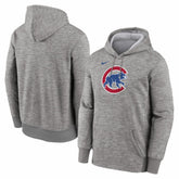 Chicago Cubs Nike Primary Logo Therma Hoodie Outlet