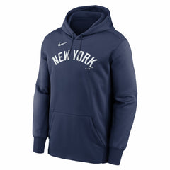 New York Yankees Nike Primary Wordmark Therma Hoodie Outlet