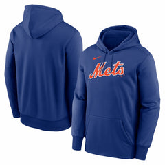 New York Mets Nike Primary Wordmark Therma Hoodie for sale