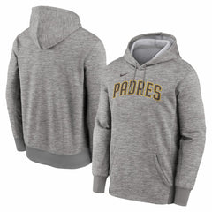 San Diego Padres Nike Primary Wordmark Therma Hoodie Near Me
