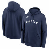 New York Yankees Nike Cooperstown Collection Wordmark Club Hoodie for sale
