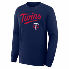 Minnesota Twins Fanatics Lock-Up Legacy Long Sleeve T-Shirt Online