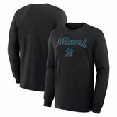 Miami Marlins Fanatics Lock-Up Legacy Long Sleeve T-Shirt Near Me