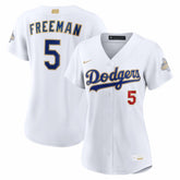 Freddie Freeman Los Angeles Dodgers Nike Women's 2026 Gold Collection Stadium Jersey Discount