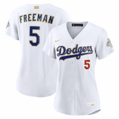 Freddie Freeman Los Angeles Dodgers Nike Women's 2026 Gold Collection Stadium Jersey Discount