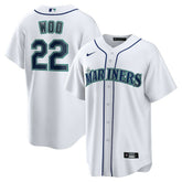 Bryan Woo Seattle Mariners Nike Home Replica Jersey Outlet