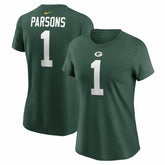 Micah Parsons Green Bay Packers Women's Name & Number T-Shirt - Green - Nike