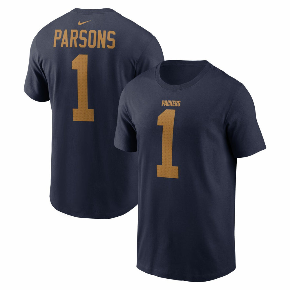Micah Parsons Green Bay Packers The 1923 Classic Name & Number T-Shirt - Navy - Nike