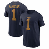 Micah Parsons Green Bay Packers The 1923 Classic Name & Number T-Shirt - Navy - Nike
