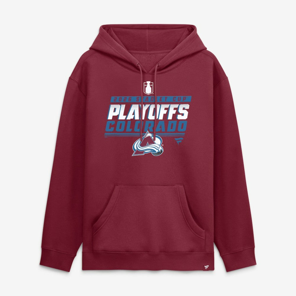Colorado Avalanche Fanatics 2026 Stanley Cup Playoffs Hoodie - Burgundy | Fanatics discount