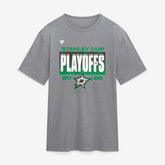 Dallas Stars Fanatics 2026 Stanley Cup Playoffs Vintage Tri-Blend T-Shirt - Athletic Heather Gray | Fanatics on sale