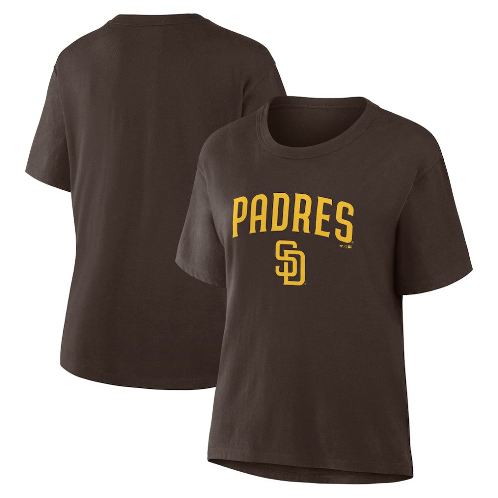 San Diego Padres Fanatics Women's Lockup Legacy T-Shirt Sale