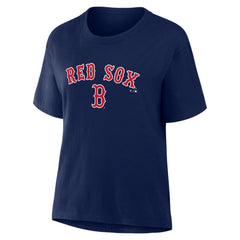 Boston Red Sox Fanatics Women's Lockup Legacy T-Shirt Discount