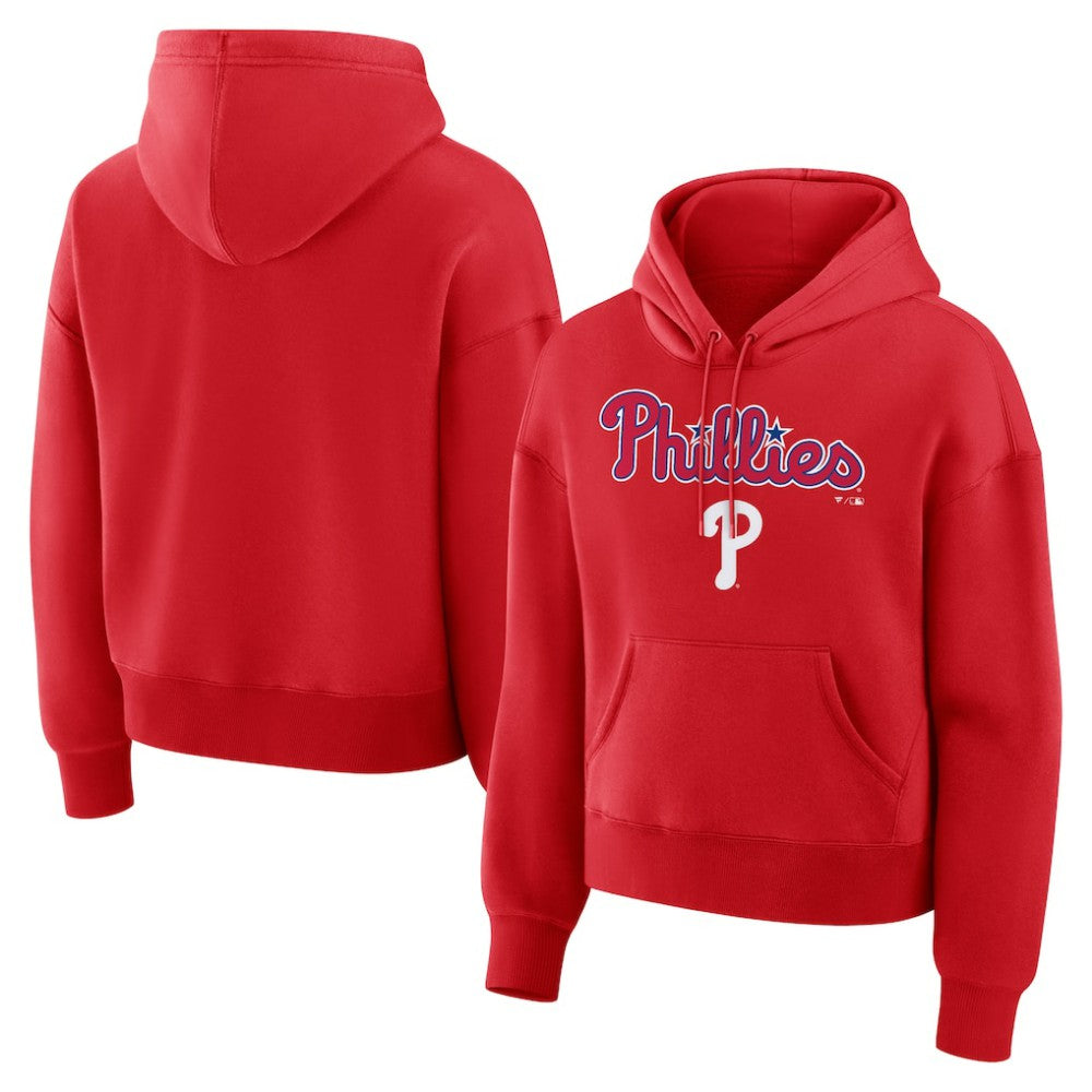 Philadelphia Phillies Fanatics Women's Lockup Legacy Fleece Hoodie Outlet