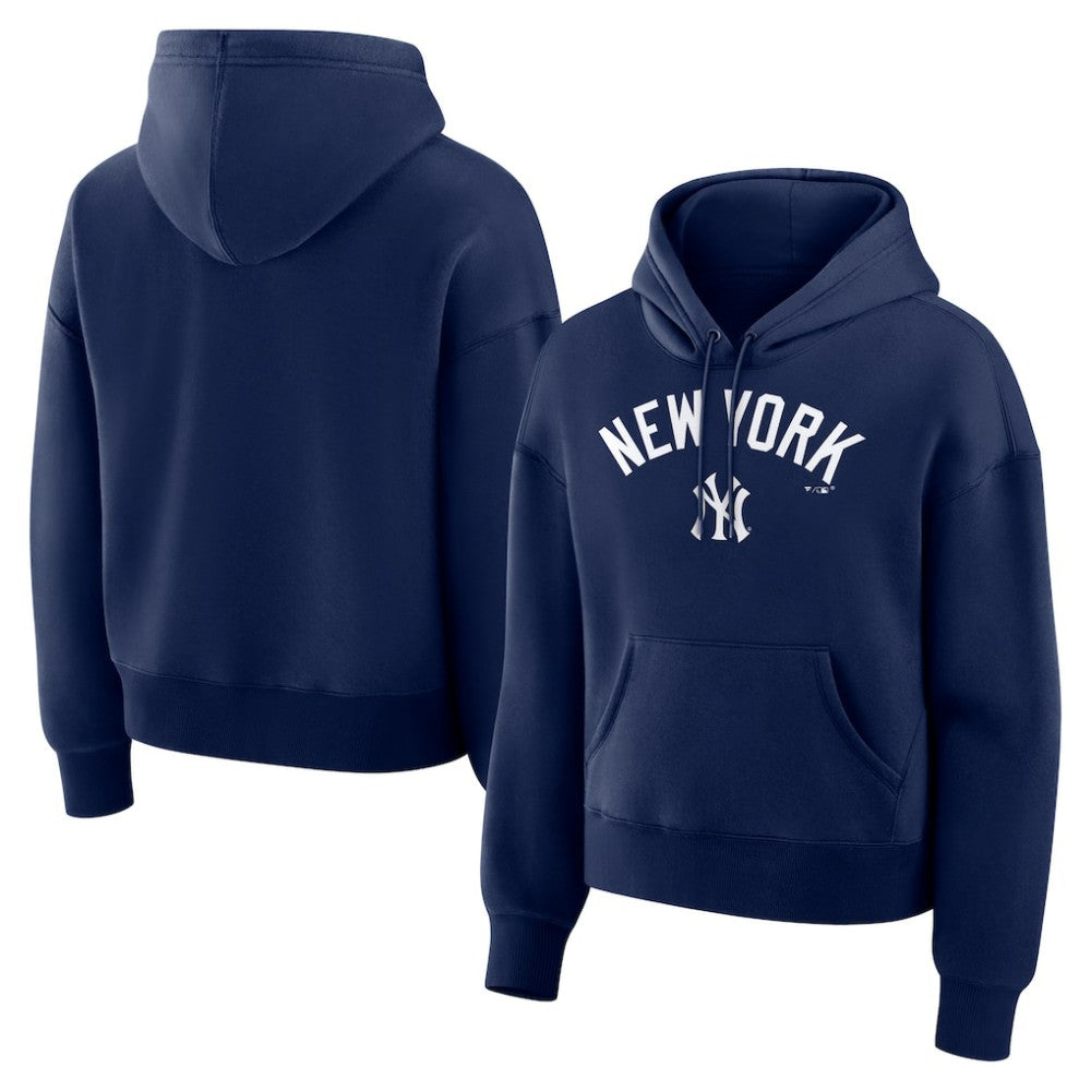 New York Yankees Fanatics Women's Lockup Legacy Fleece Hoodie Outlet