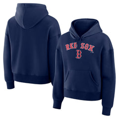 Boston Red Sox Fanatics Women's Lockup Legacy Fleece Hoodie Outlet