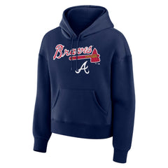 Atlanta Braves Fanatics Women's Lockup Legacy Fleece Hoodie Online