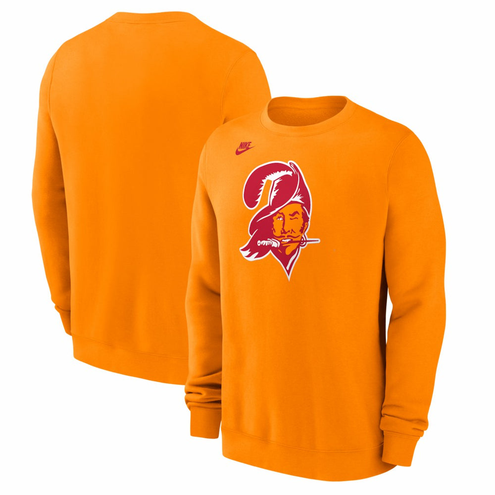 Tampa Bay Buccaneers Bucco Bruce Club Sweatshirt - Orange - Nike