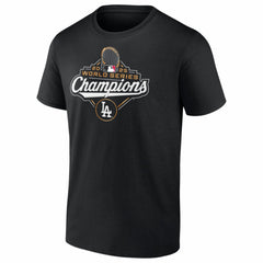 Teoscar Hernández Los Angeles Dodgers Fanatics 2025 World Series Champions Name & Number T-Shirt for sale