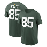 Tucker Kraft Green Bay Packers Player Name & Number T-Shirt - Green - Nike