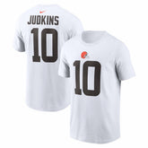 Quinshon Judkins Cleveland Browns Name & Number T-Shirt - White - Nike