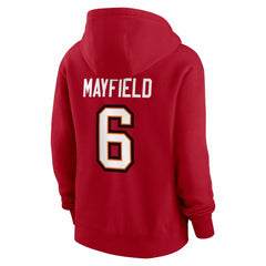 Baker Mayfield Tampa Bay Buccaneers Women's Player Name & Number Fleece Hoodie - Red - Nike