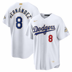 Enrique Hernández Los Angeles Dodgers Nike 2026 Gold Collection Stadium Jersey Outlet