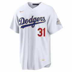 Tyler Glasnow Los Angeles Dodgers Nike 2026 Gold Collection Stadium Jersey Sale