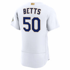 Mookie Betts Los Angeles Dodgers Nike 2026 Gold Collection Authentic Jersey Outlet