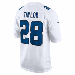 Jonathan Taylor Indianapolis Colts Fashion Game Jersey - Tundra White - Nike