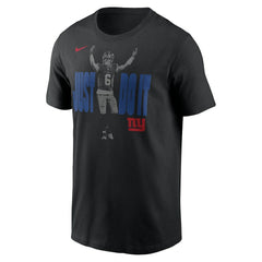 Jaxson Dart New York Giants Just Do It T-Shirt - Black - Nike